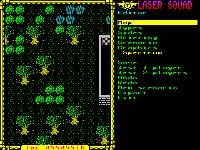 Scenario editor